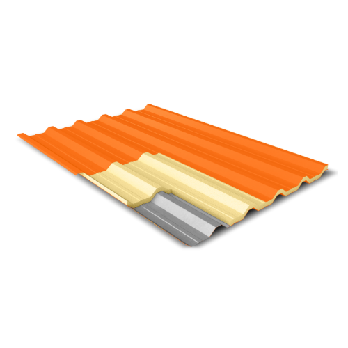 Telha Poliuretano (PU) e Poliisocianurato (PIR)